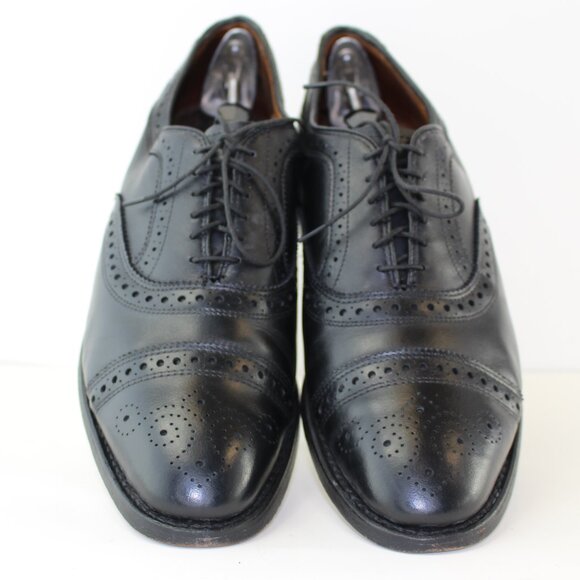 Allen Edmonds Black Brogue Oxfords - Picture 4 of 9